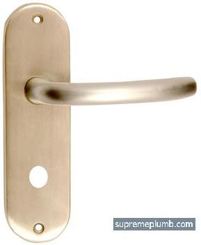 Milan Lever Bathroom Satin Nickel